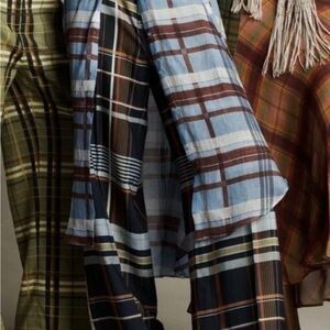 Zara ZW Check collection trousers new NWT in XS